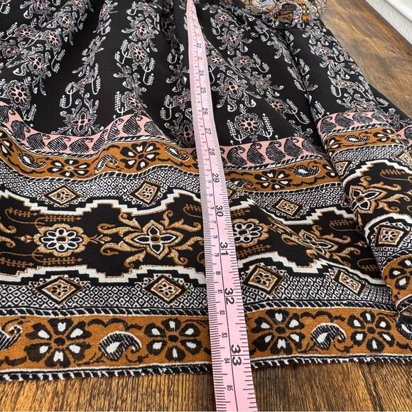 Madewell Lace-Up Fall Floral Dress Size 2 (XS) - Picture 7 of 7